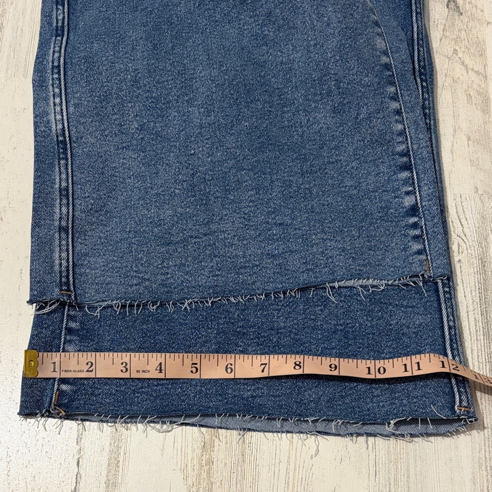 Judy Blue Indigo Rush High Rise Wide Leg Distressed Jeans Size 16W - Picture 16 of 16